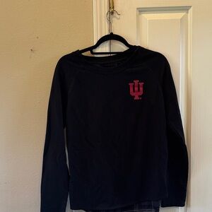 Boxercraft Black Plaid Shirt Indiana University -medium